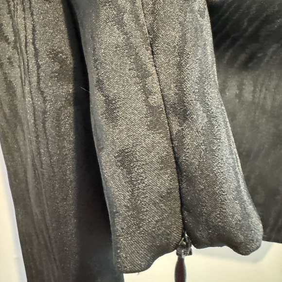 Zara Cropped Black Formal Top Size L - Picture 4 of 16